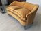 Mid-Century Italian 2-Seater Sofa in Yellow Velvet, 1950s 3