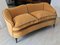 Italienisches Mid-Century 2-Sitzer Sofa aus gelbem Samt, 1950er 14