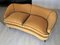 Italienisches Mid-Century 2-Sitzer Sofa aus gelbem Samt, 1950er 5