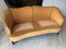 Italienisches Mid-Century 2-Sitzer Sofa aus gelbem Samt, 1950er 12
