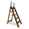 Simplex Stepladder with Brass Foot Plates 1