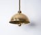 Brass Rise and Fall Hanging Lamp from Cosack, 1970s 5