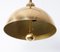Brass Rise and Fall Hanging Lamp from Cosack, 1970s 6