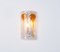 Murano Glass Wall Lamps from Mazzega, Italy, 1960s, Set of 2 3