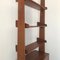 Italian Bookcase in Wood and Metal, 1960s 2