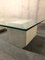 Octagonal Concrete and Glass Coffee Table, 1970s 2