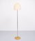 Floor Lamp with Eggshell Shade, 1980s, Image 1