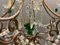 Italienischer Vintage Murano Glas Obst Kronleuchter 3