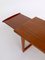 Table Basse Extensible en Teck, Danemark, 1960s 8