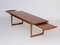 Table Basse Extensible en Teck, Danemark, 1960s 11