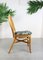 Vintage French Rattan Jungle Chairs, Set of 4 9