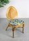 Vintage French Rattan Jungle Chairs, Set of 4, Image 10
