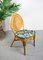 Vintage French Rattan Jungle Chairs, Set of 4, Image 23