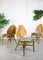 Chaises Jungle Vintage en Rotin, France, Set de 4 2