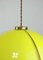 Italian Space-Age Yellow Pendant Lamp 16