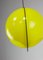 Italian Space-Age Yellow Pendant Lamp, Image 15