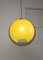Italian Space-Age Yellow Pendant Lamp, Image 10