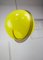 Italian Space-Age Yellow Pendant Lamp 18