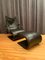 Zen Armchair with Footstool by Claude Brisson for Ligne Roset, France, 1980s, Set of 2 7