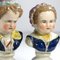 Vintage Staffordshire Busts, Set of 2, Image 4