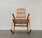 Mid-Century German Rattan Rocking Chair from Deutschen Werkstätten Hellerau, 1960s 20