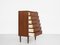 Cassettiera Mid-Century in teak con maniglie, Danimarca, Immagine 3