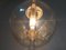 Lampada a sospensione Mid-Century in vetro di Murano di Mazzega, Italia, anni '70, Immagine 4