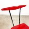 Chaises Vintage Rouges et Noires par Wim Rietveld pour Auping, Set de 2 4