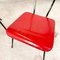 Chaises Vintage Rouges et Noires par Wim Rietveld pour Auping, Set de 2 11