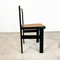 Vintage Black Chair with Cane Seat 3