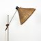 Vintage Floor Lamp with Cane Shade 2