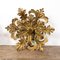 Medium Vintage Golden Flower Ceiling Lamps from Banci Firenze, Set of 4, Image 6