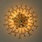 Lampada in cristallo e ottone dorato di Stilkronen, Italia, Immagine 13