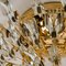 Italian Crystal and Gilded Brass Lamp from Stilkronen, Image 2