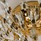 Lampada in cristallo e ottone dorato di Stilkronen, Italia, Immagine 2