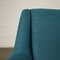 Foam, Metal, Brass & Fabric Armchairs, Italy, 1950s, Set of 2 4
