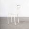 French White Metal Stacking Outdoor Chairs, 1950s, Set of 8 13