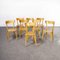French Luterma Bentwood Model Ob Dining Chairs by Marcel Breuer, 1950s, Set of 8, Image 1