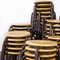 French Stacking School Stool in Brown, 1960s, Image 3