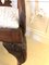Silla de escritorio victoriana antigua de caoba tallada, Imagen 9