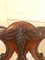 Silla de escritorio victoriana antigua de caoba tallada, Imagen 6