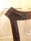 Silla de escritorio victoriana antigua de caoba tallada, Imagen 5