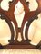 Silla de escritorio victoriana antigua de caoba tallada, Imagen 2