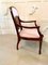 Antique Edwardian Mahogany Inlaid Armchair 3