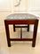 Antique Victorian Mahogany Footstool 6