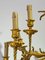 Large Gilt Bronze and Chased Chandelier 4