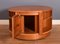 Teak Round Squared Drum Coffee Table from Nathan 7