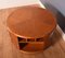 Teak Round Squared Drum Coffee Table from Nathan 6