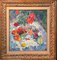 Gennady Bernadsky, Roses and Fruit, Oil Painting 1