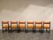 Brutalist Dining Chairs by Emiel Veranneman for Decoene, 1970s, Set of 6 4
